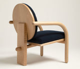 Theia lounge chair - natural