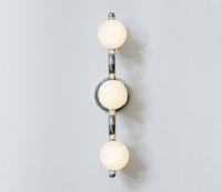 Lenox Small 3-globe wall light