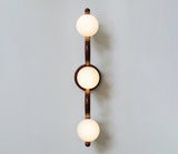 Lenox Small 3-globe wall light