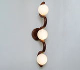 Lenox Small 3-globe wall light