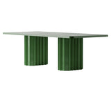 Pleat dining table