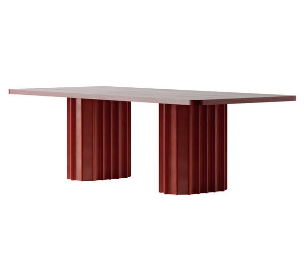 Pleat dining table