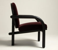 Theia lounge chair - black