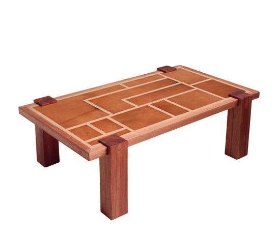 Leather Skyscraper table