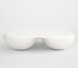 Quad coffee table - white